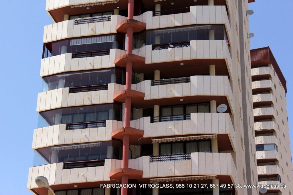 Cerramiento para terrazas calpe coral beach